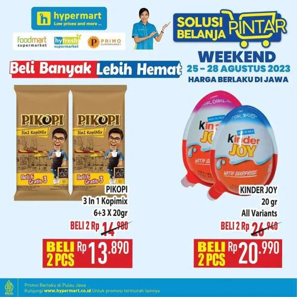 Promo Hypermart Beli Banyak Lebih Hemat Periode 25-28 Agustus 2023