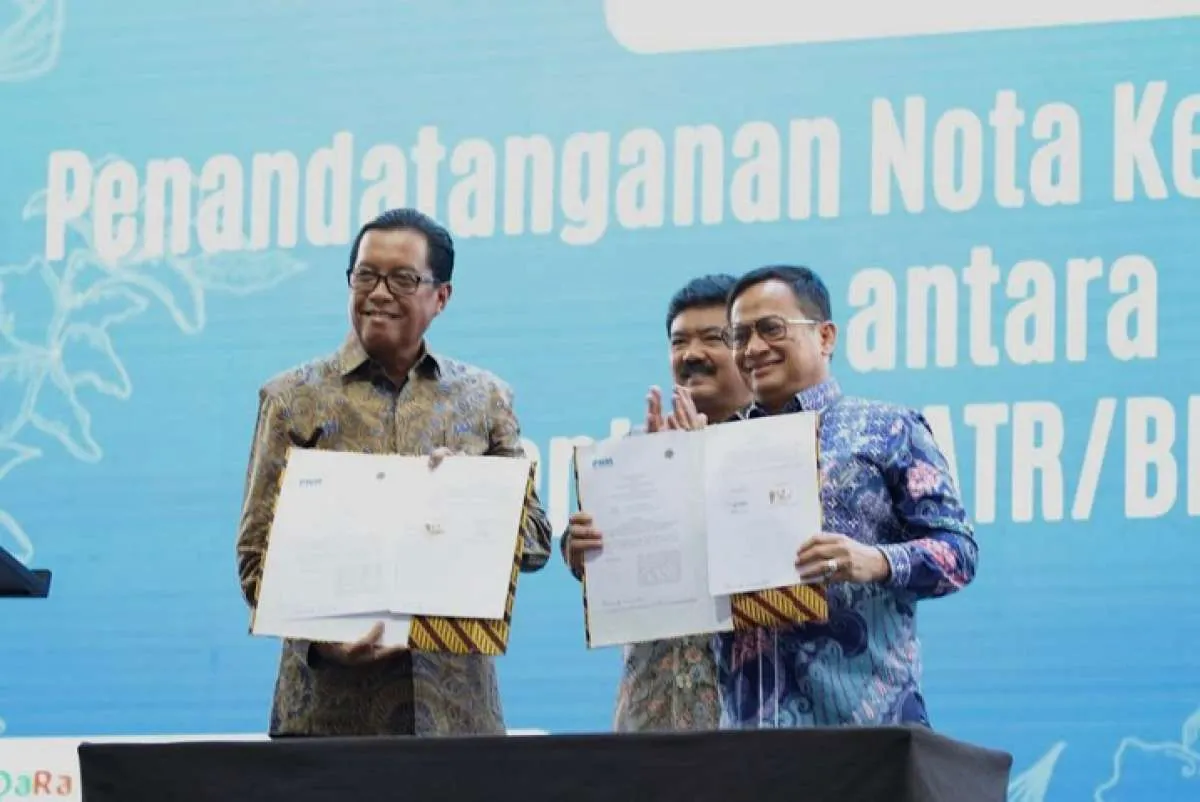 Dalam Percepatan Program Pendaftaran Tanah, PNM Bersinergi dengan Kementerian ATR/BPN