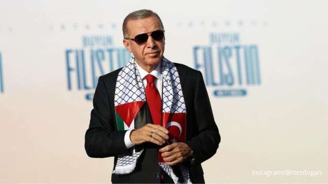 Tayyip Erdogan Serukan Aliansi Islam untuk Melawan Israel