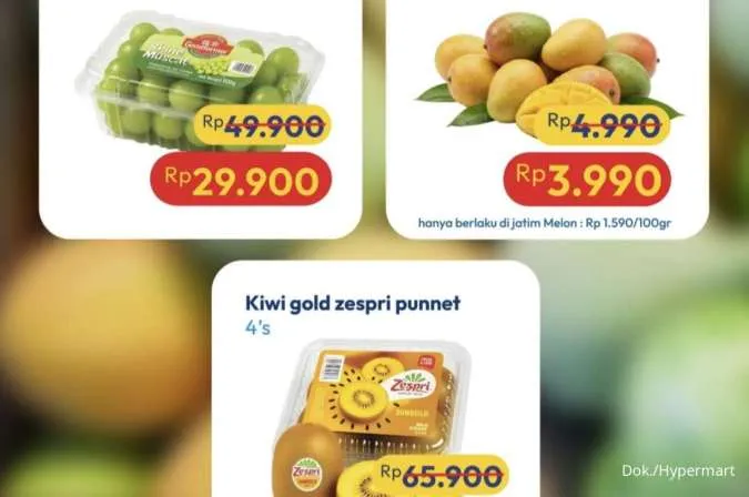 Promo JSM Hypermart 5-8 Desember 2025, Anggur Hijau-Kiwi Diskon hingga Rp 20.000