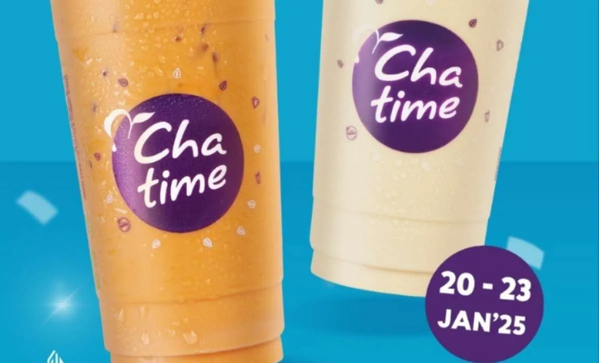 Promo Chatime Hari Ini 23 Januari 2025, Cup Large Cuma Rp 20.000 Spesial Senin-Kamis