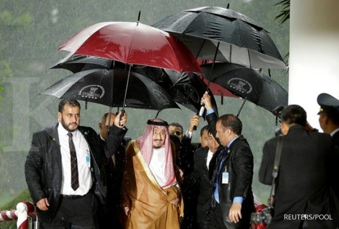 Raja Salman bawa kursi pribadi seharga Rp 17 M