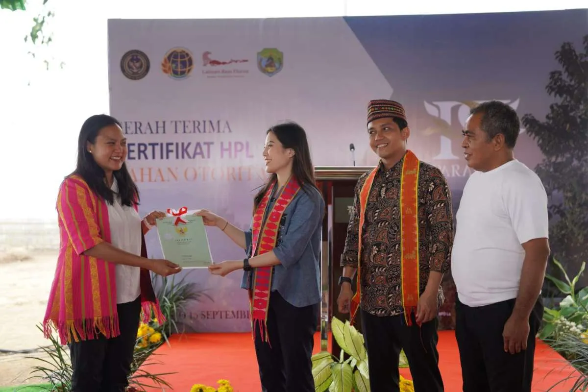 Badan Pelaksana Otorita Labuan Bajo Flores Kantongi Sertifikat HPL Lahan Otorita