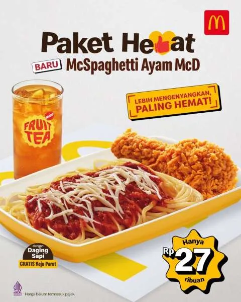 Promo McD Paket HeBat Baru Hemat
