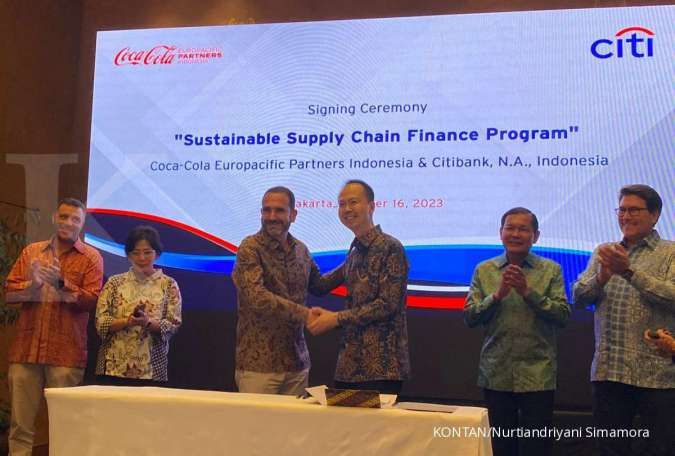 Citi Indonesia Kucurkan Pembiayaan ke Coca-Cola Europacific Partner Indonesia