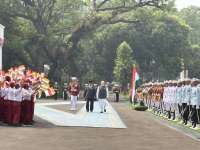Presiden Prabowo Sambut Langsung PM India di Istana Merdeka