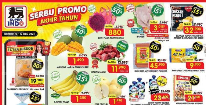 Promo JSM Superindo 10-12 Desember 2021, diskon besar sepanjang akhir pekan