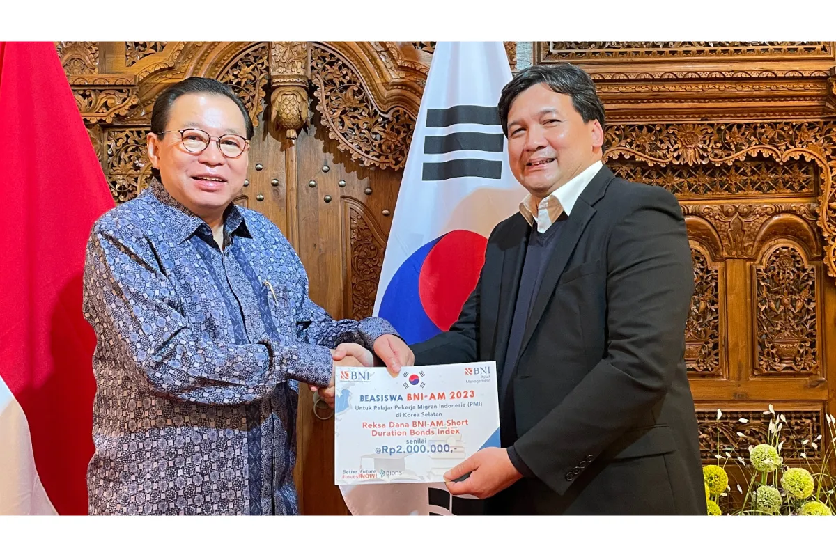 BNI-AM Gandeng Pekerja Migran Indonesia di Korea Selatan,Bagikan Beasiswa Reksa Dana
