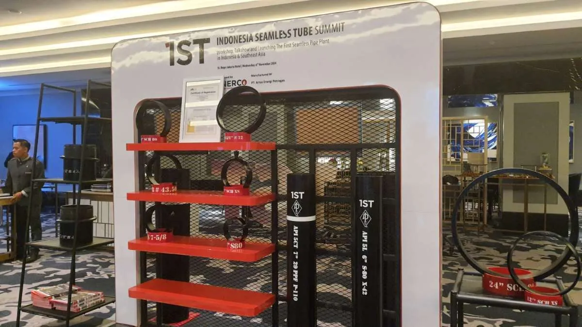 Pabrik Pipa Seamless Terbesar ASEAN Dibangun di RI, Penyerapan 80% untuk Sektor Migas