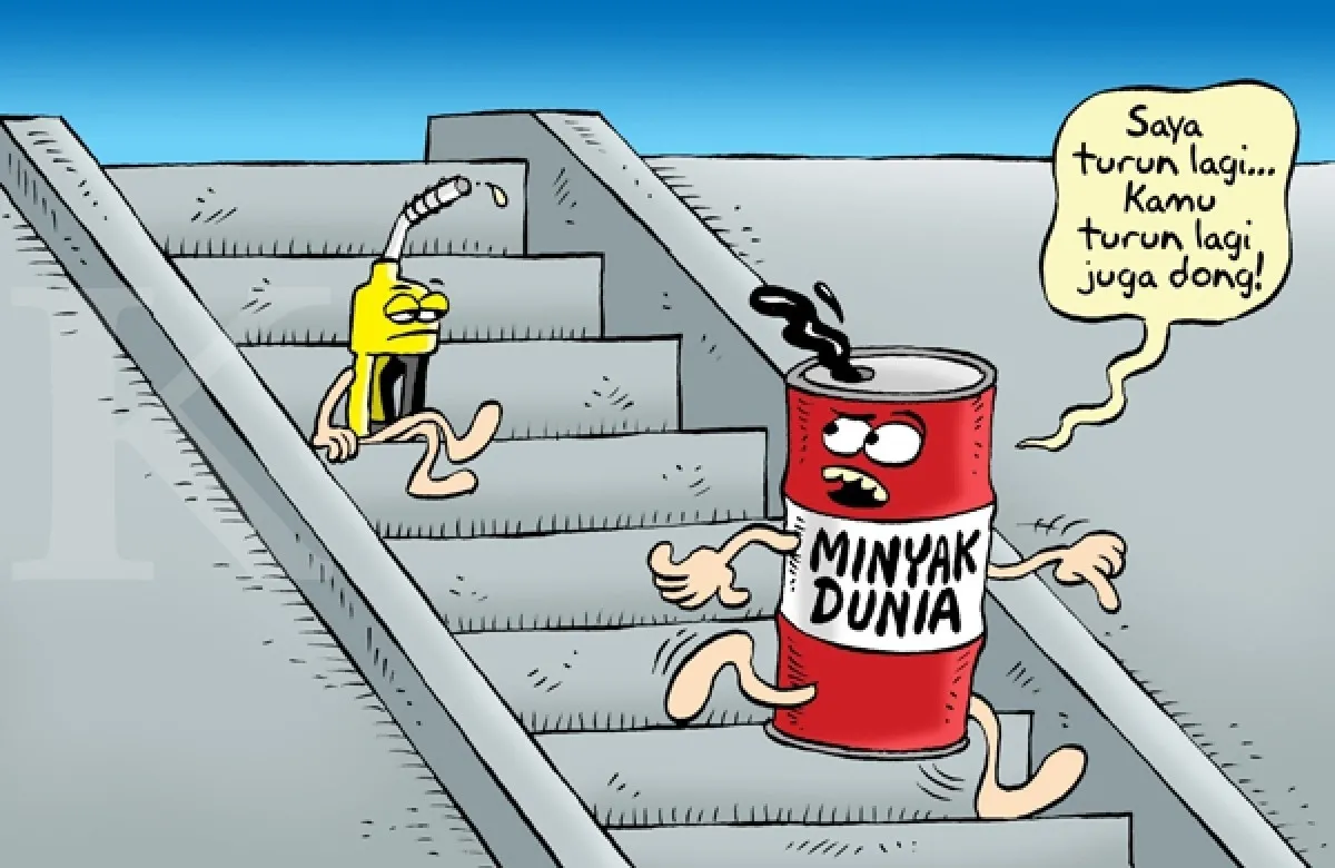 Harga minyak mentah ke level terendah 12 tahun