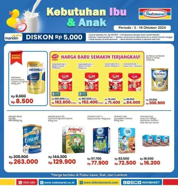 Promo Indomaret Super Hemat Periode 3-16 Oktober 2024