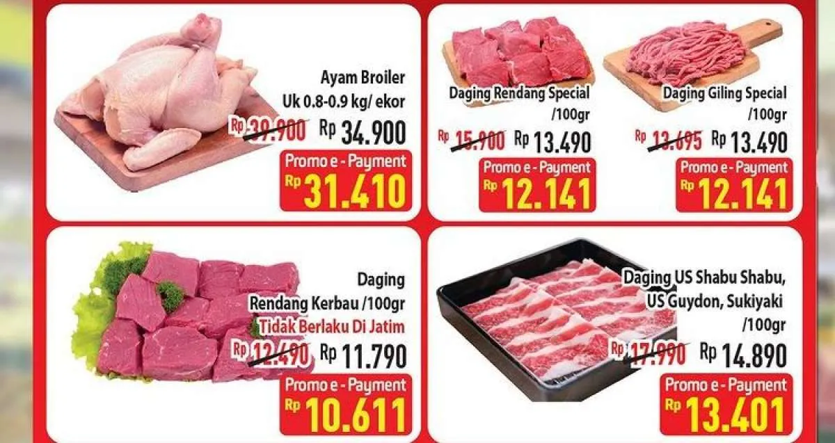Promo JSM Hypermart di 12 Februari 2022, Beli Daging hingga Buah yang Lebih Murah