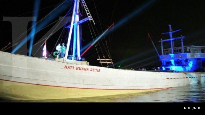 Ini makna pidato Jokowi-JK di kapal phinisi