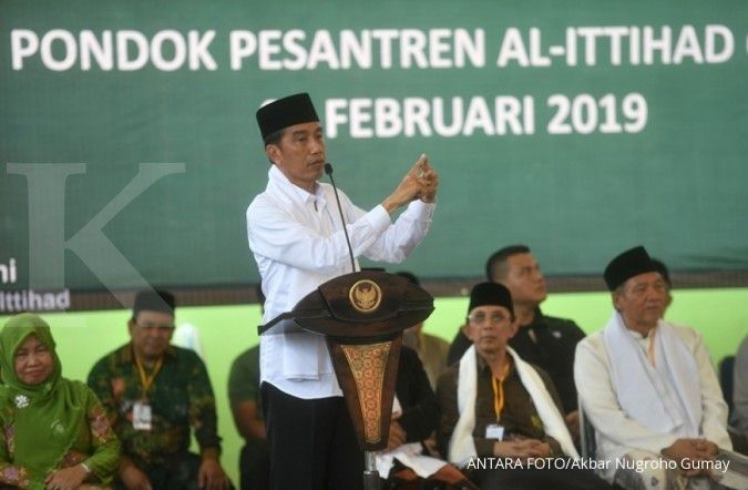 Jokowi dijadwalkan membuka munas alim ulama dan Konbes NU besok, Rabu (27/2)