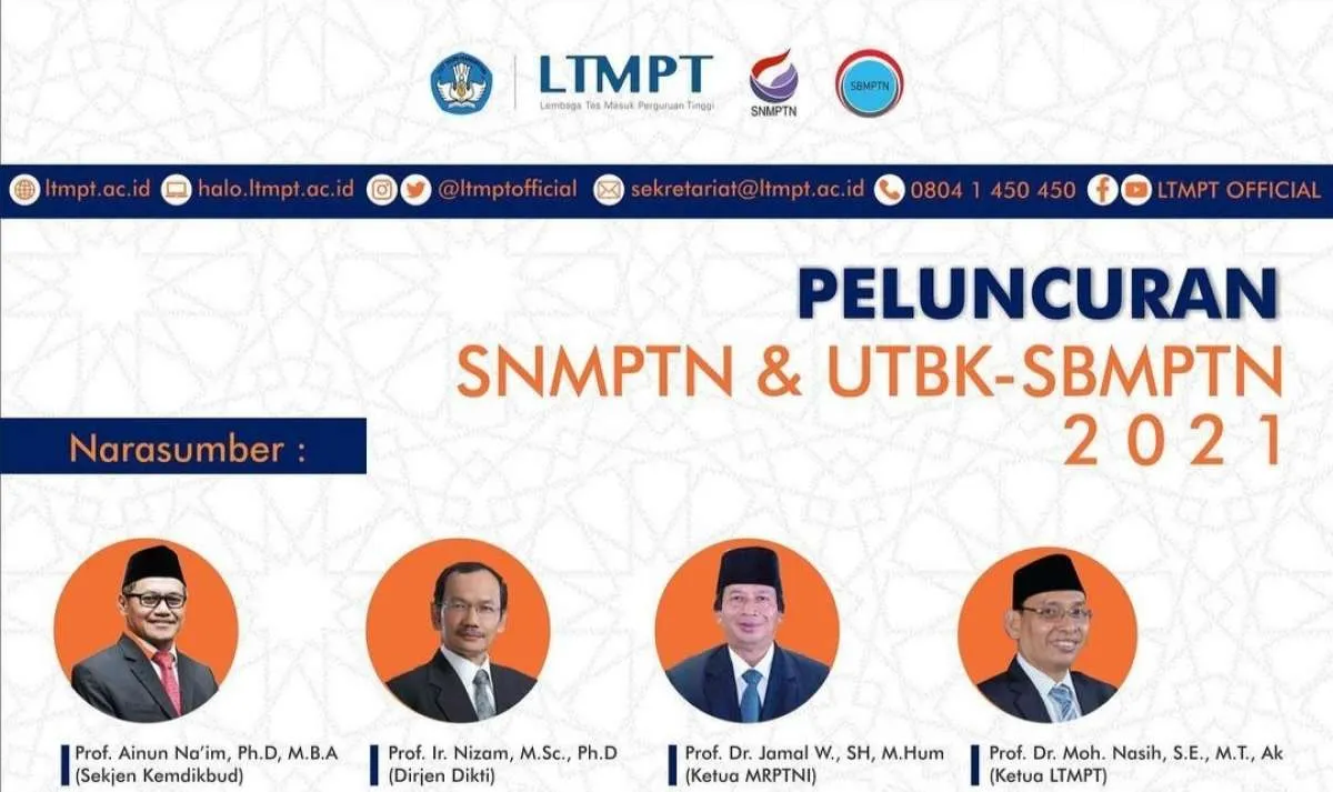Jika lulus tidak bisa daftar jalur lain, cermat pilih jurusan saat daftar SNMPTN 2021