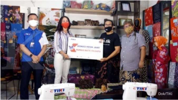 Peringati Hari Disabilitas Internasional, TIKI Bantu Rumah Batik Palbatu Mengolah Produk Kreasi Batik