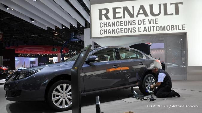 Laba Renault jeblok 39% dihajar krisis