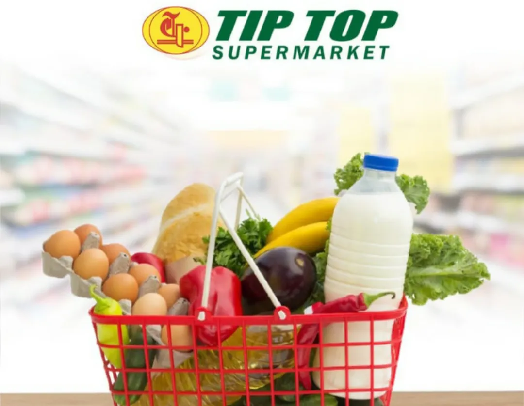 Promo Tip Top, logo dan menu