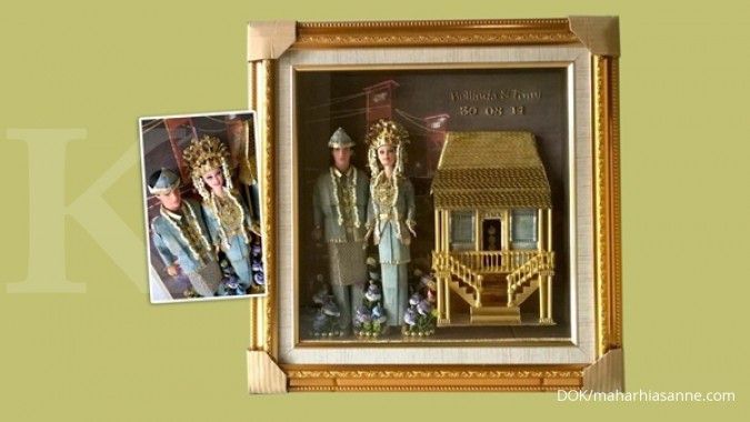 Melipat berkah dari jasa hias mahar pernikahan