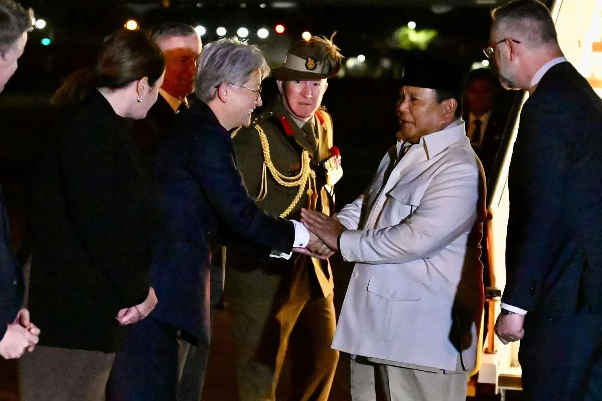 Prabowo Subianto Tiba di Sydney untuk Kunjungan Kenegaraan