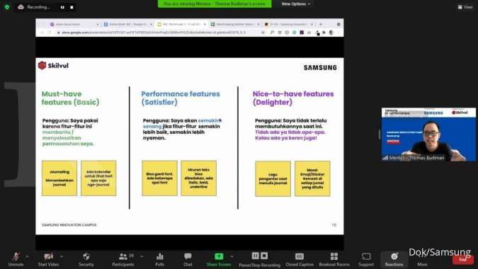 Pelatihan Coding Samsung Innovation Campus Cetak Generasi Inovatif