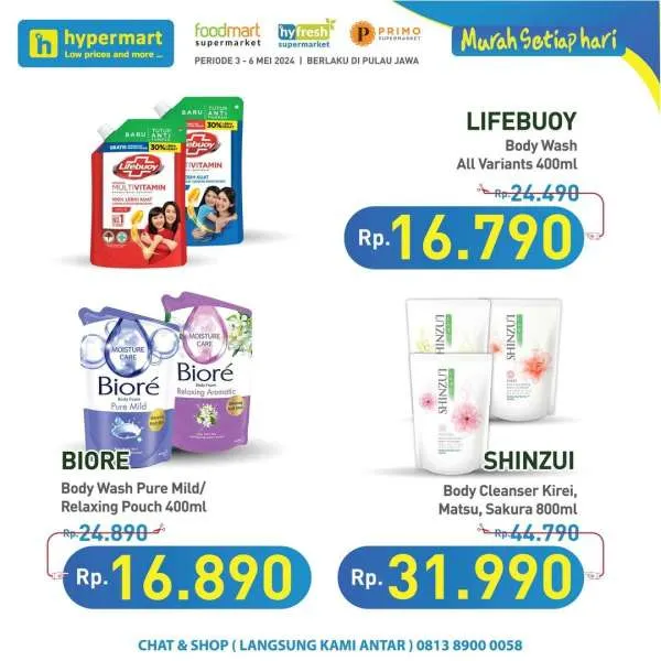 Promo JSM Hypermart Hyper Diskon Weekend Periode 3-6 Mei 2024