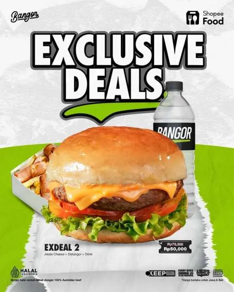 Promo Burger Bangor Exdeal 2