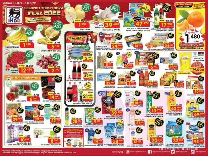 Promo Superindo Terbaru 31 Januari-3 Februari 2022