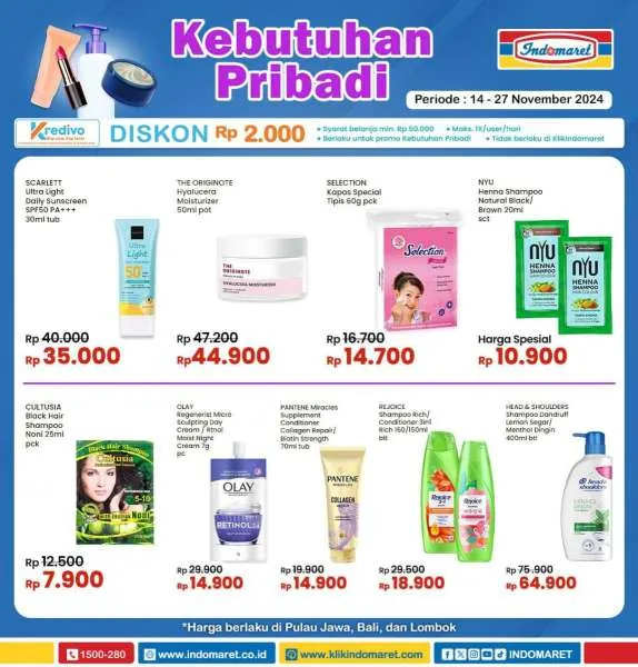 Promo Indomaret Super Hemat Periode 14-27 November 2024