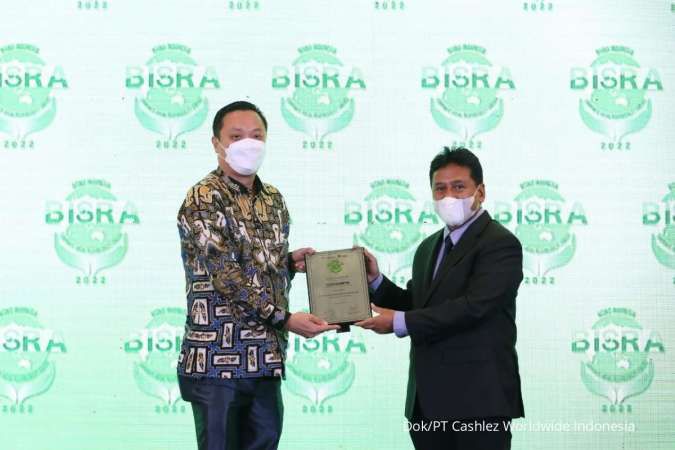 Cashlez Raih Bisnis Indonesia CSR Award 2022