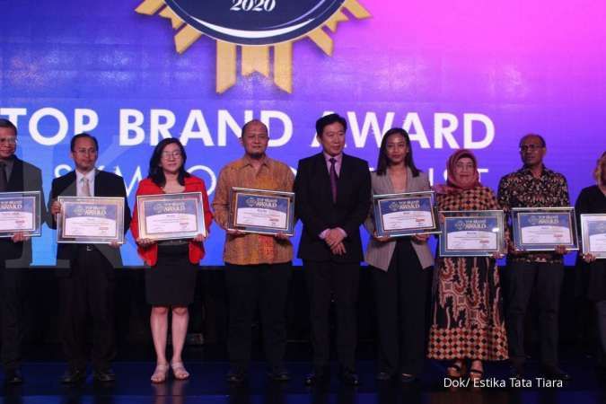 Estika Tata Tiara (BEEF) raih penghargaan Top Brand Award 2020