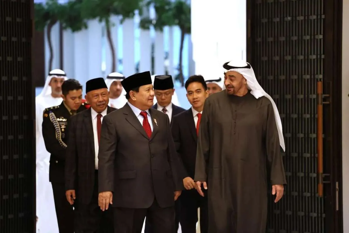 Prabowo Invites Gibran on to Meet UAE President Mohammed bin Zayed