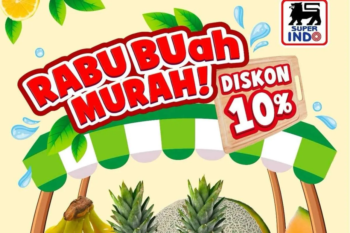 Promo Superindo Hari Ini Rabu 10 September 2025, Buah Diskon Serba 10%
