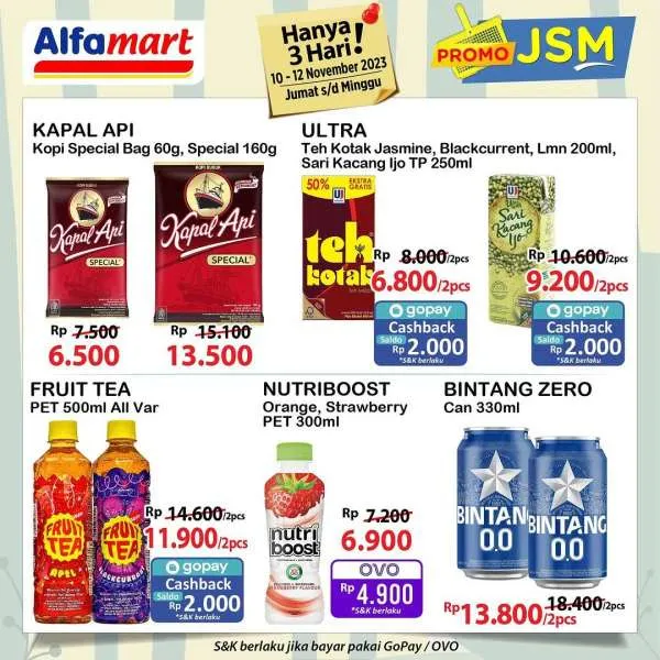 Katalog Promo JSM Alfamart Terbaru 10-12 November 2023