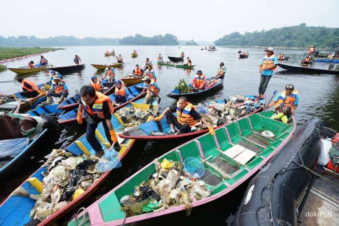 Sambut Hari Lingkungan Hidup Sedunia, PLN Gelar Aksi Bersih lingkungan & Olah Sampah