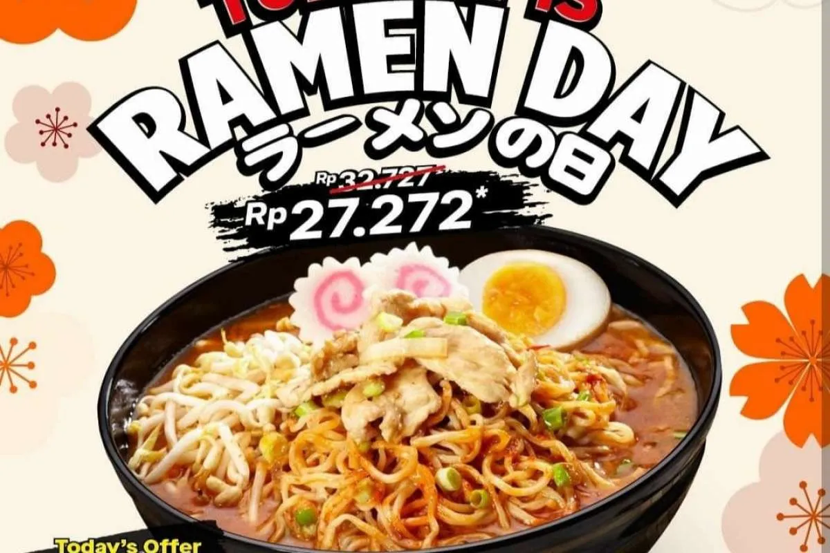 Promo Gokana Tuesday is Ramen Day 18 Januari 2022, Beli Chicken Ramen Rp 27.272