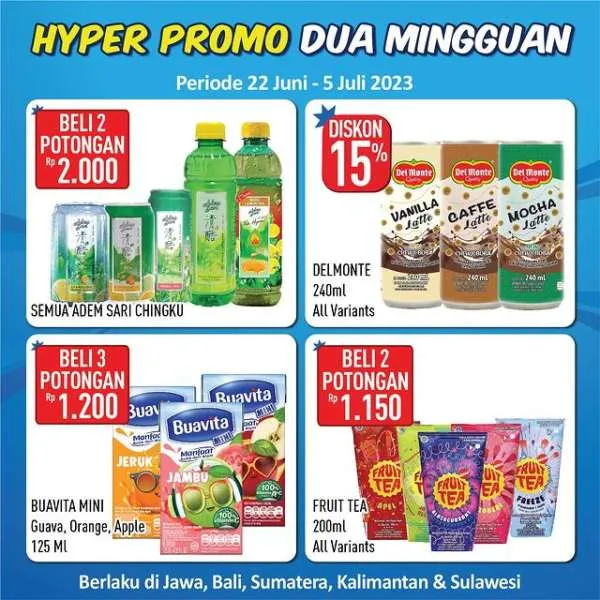 Promo Hypermart Dua Mingguan Periode 22 Juni-5 Juli 2023