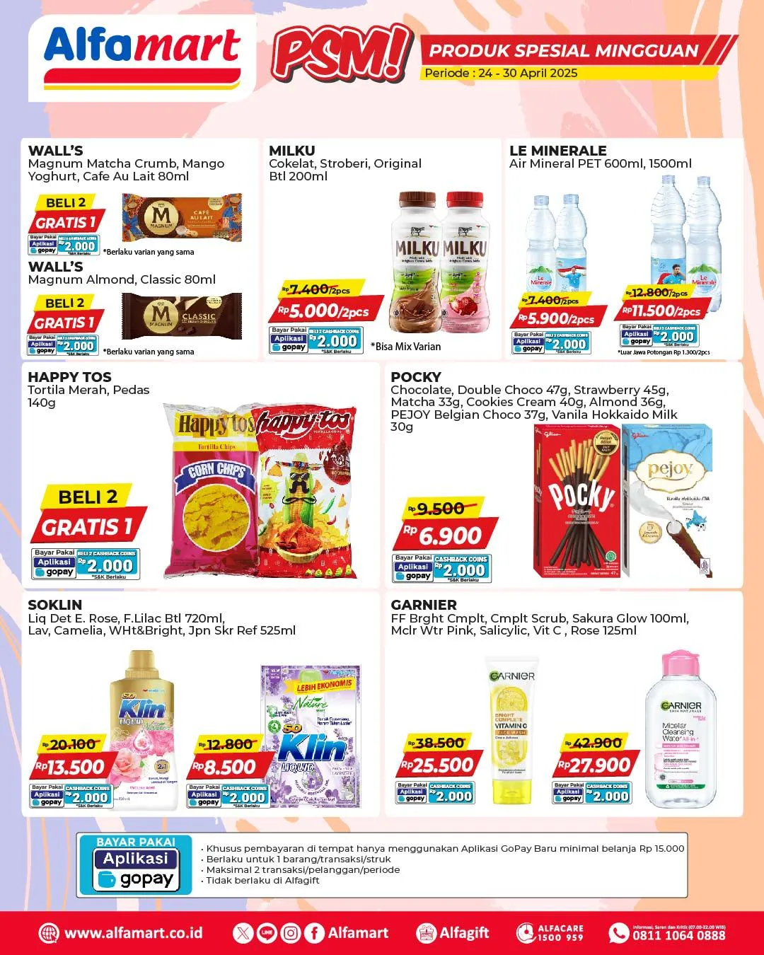 Promo PSM Alfamart Periode 24-30 April 2025