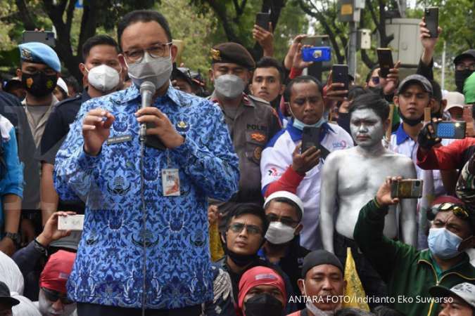 Direvisi Anies Baswedan, UMP Jakarta 2022 Naik 5,1% Menjadi Rp 4.641.854