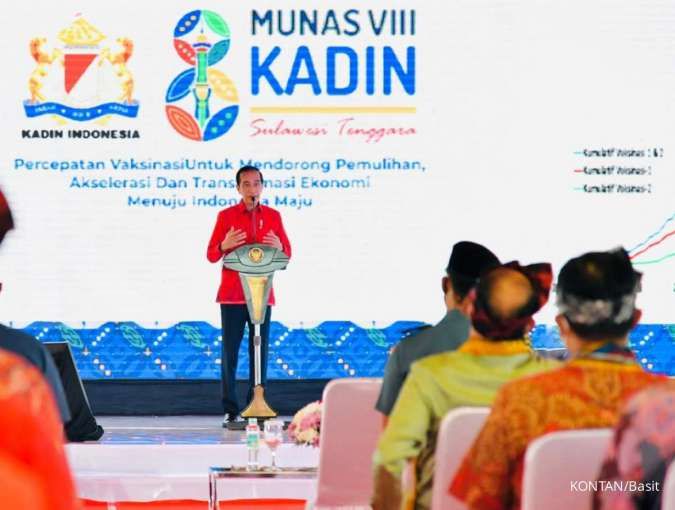 Hadiri Munas Kadin, Jokowi: Urusan ekonomi saat ini agar Covid-19 hilang