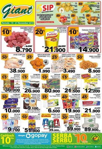 Katalog Promo Giant 19-21 Nov 2019