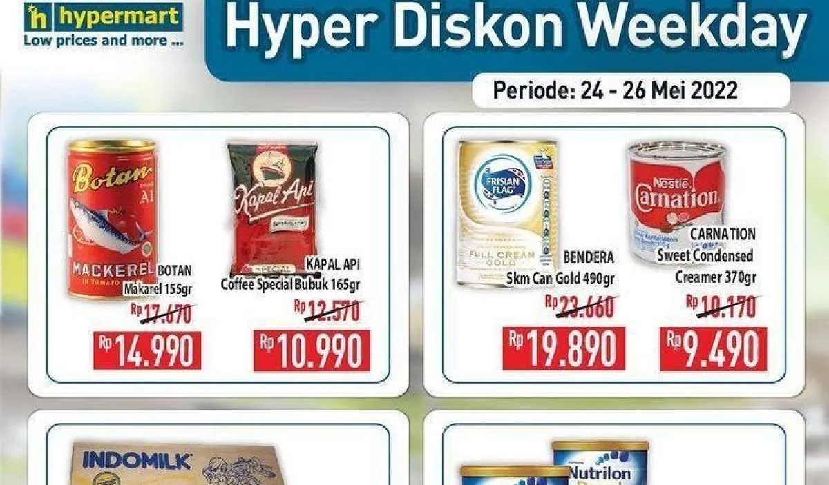 Promo Hypermart di 25 Mei 2022, Dapatkan Tambahan Diskon untuk Produk Tertentu
