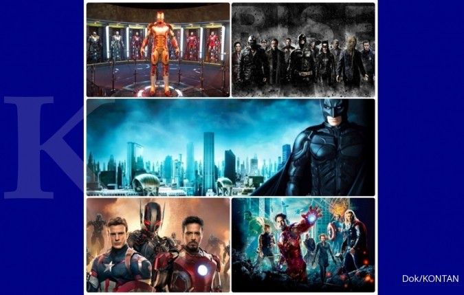 5 Film superhero paling laku di dunia