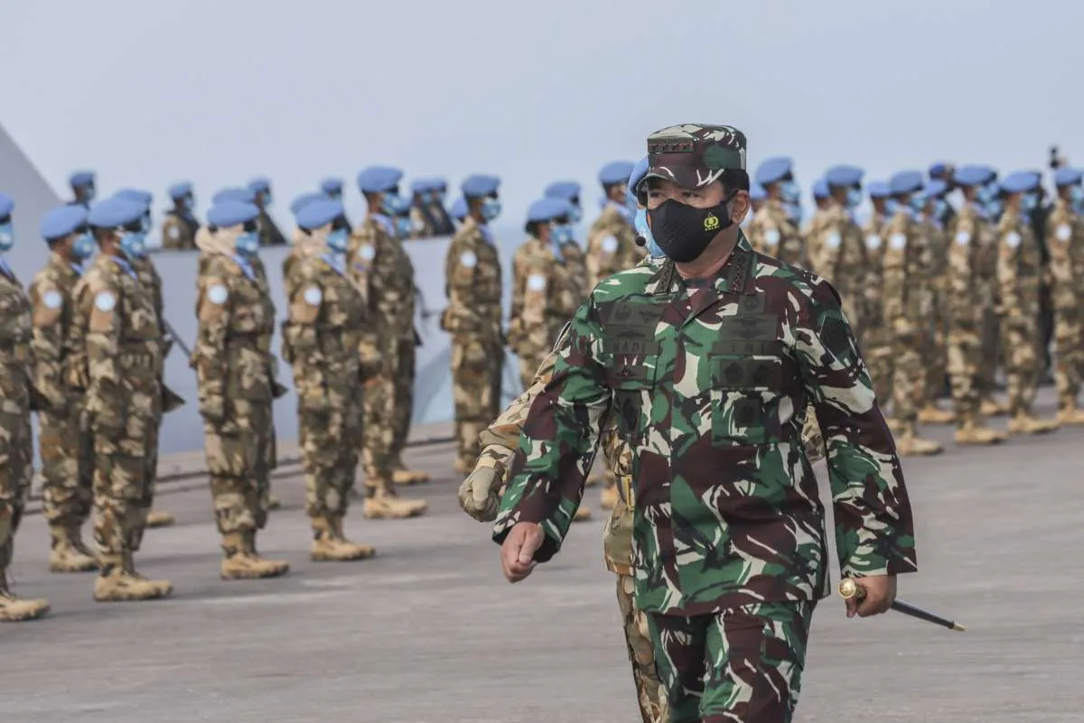 57 perwira tinggi (Pati) TNI mendapatkan kenaikan pangkat, berikut rinciannya
