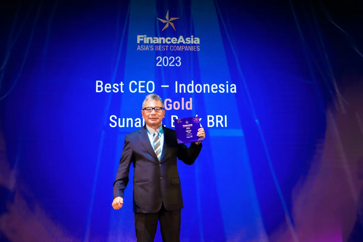 Sunarso Raih The Best CEO, BRI Borong 9 International Awards dari FinanceAsia