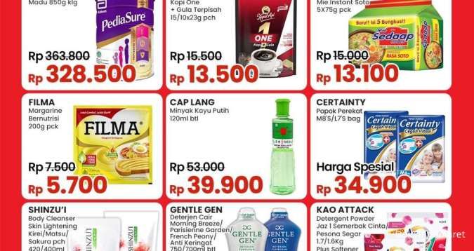 Promo Akhir Bulan Indomaret sampai 2 Oktober 2024, Body Wash-Susu Anak Harga Ekonomis