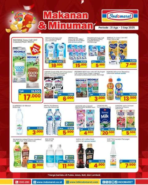 Promo Indomaret Super Hemat Periode 21 Agustus-3 September 2025