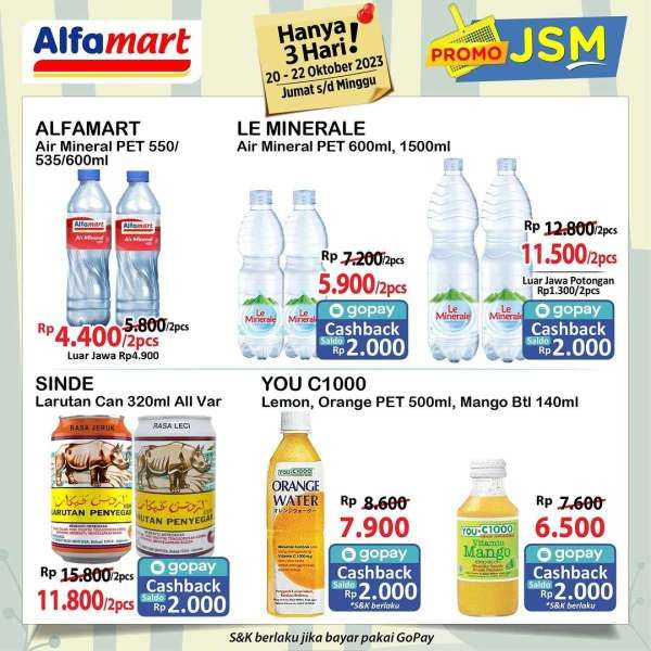 Katalog Promo JSM Alfamart Terbaru 20-22 Oktober 2023