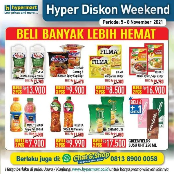 Promo JSM Hypermart 5-8 November 2021