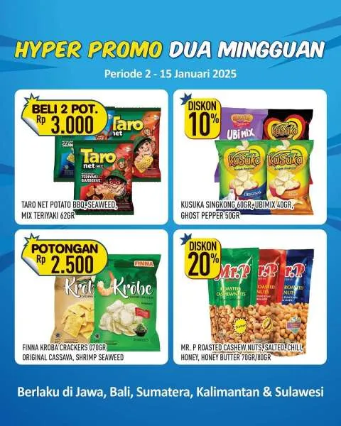 Promo Hypermart Dua Mingguan Periode 2-15 Januari 2024